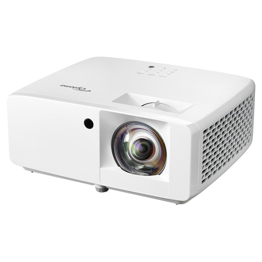 Optoma DLP Short throw Laser Projector 1080p Full HD HDMI 3D Compatibility White