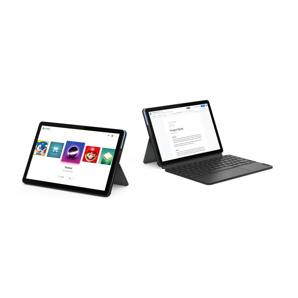 Lenovo 2-in-1 IdeaPad Duet ChromeBook 10.1" FHD MediaTek P60T 4GB RAM 128GB SSD