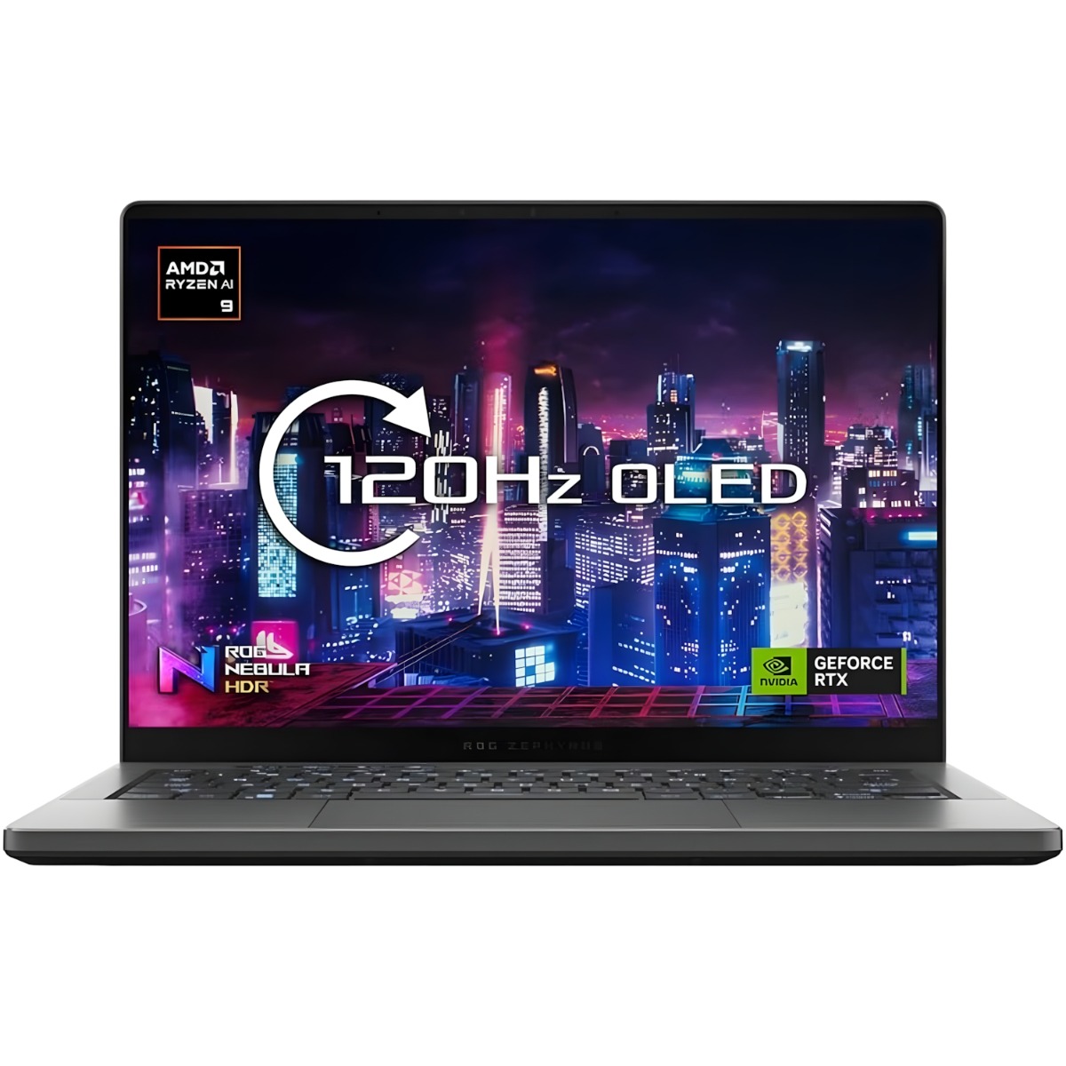 Photos - Laptop Asus ROG Zephyrus G14 GA403 14" OLED Gaming  Ryzen 9 32GB RAM 1TB SSD RTX 4070 new GA403UI-QS060W 